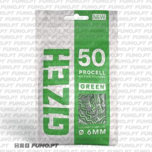 Gizeh Procell Active Filter Slim Green 50