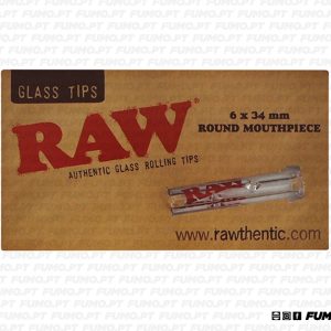 Raw Glass Tip Round