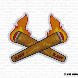 Raw Sticker Crossing Cones