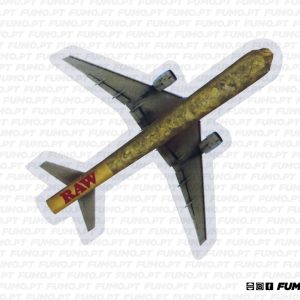 Raw Sticker Cone Plane