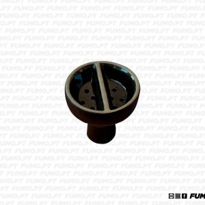 Ceramic Top 2 Heads Black