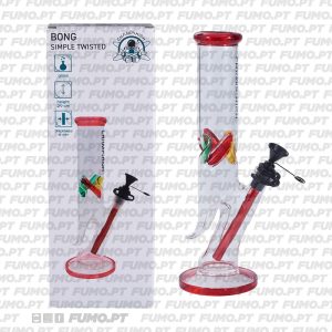 Champ High Bong Twisted Glass #1